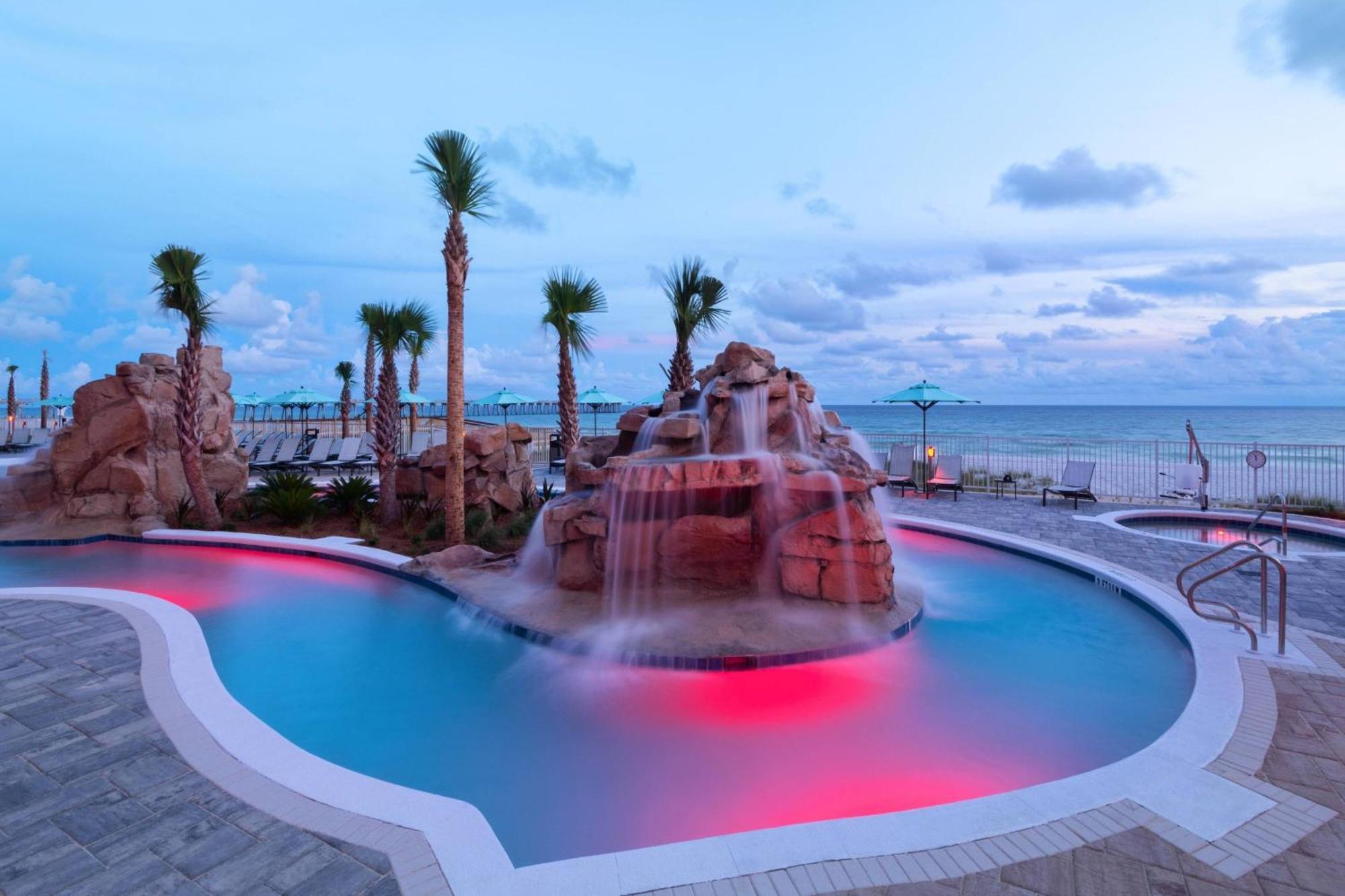 Springhill Suites By Marriott Panama City Beach Beachfront Exterior foto